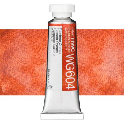 Holbein Granulating akvarelová barva 15 ml Flamingo Orange – Zboží Dáma