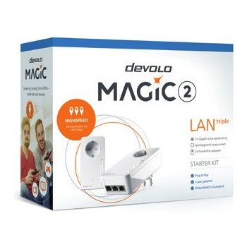Devolo magic 2 LAN triple Starter Kit D 8514