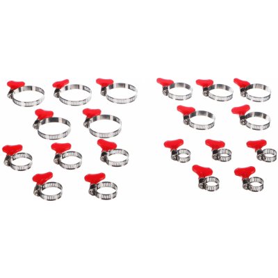 Hadicová spona s motýlkem MECHANIC CONNECT SET 20, 10-44mm, 20ks SIXTOL – Zbozi.Blesk.cz