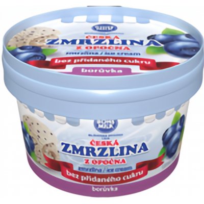 Bohemilk Česká zmrzlina z Opočna bez přidaného cukru Borůvka 120ml – Zboží Mobilmania