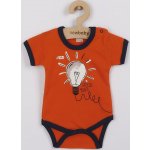 NEW BABY Kojenecké bavlněné body s krátkým rukávem New Baby skvělý nápad – Zboží Dáma NEW BABY Kojenecké bavlněné body s krátkým rukávem New Baby skvělý nápad – Zboží Dáma