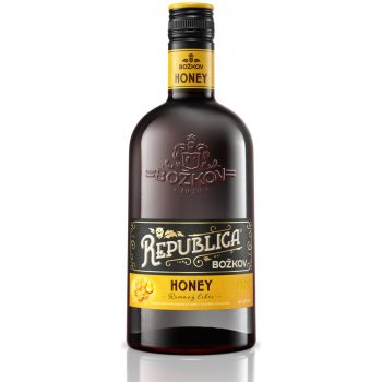 Božkov Republica Honey 35% 0,5 l (holá láhev)