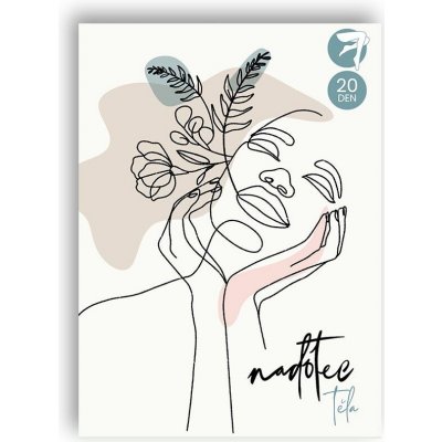 Nadotec kompresní TĚLA 20 DEN černá – Zboží Dáma