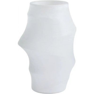 Kave Home Bílá skleněná váza Neluo 49 cm – Hledejceny.cz