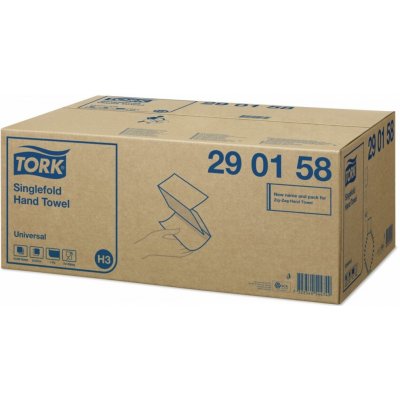 Tork Z-Z, 1 vrstva, bílé, 4500 ks, 290158 – Zboží Dáma