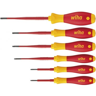 WIHA 36558 Elektrikářské šroubováky Torx T8 ÷ T25 SoftFinish slimFix Wiha 3251SF K6 VDE – Sleviste.cz