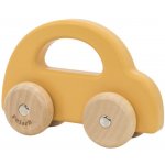 Viga Toys Dřevěné autíčko PolarB žluté – Zboží Dáma