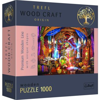 TREFL Wood Craft Origin Kouzelná komnata 1000 dílků