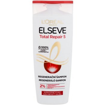 L'Oréal Paris Elseve Total Repair 5 Regenerating Shampoo šampon pro poškozené a oslabené vlasy 250 ml