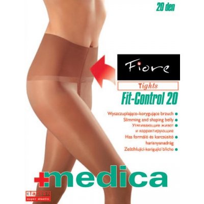 Fiore FIT CONTROL 20 DEN černá