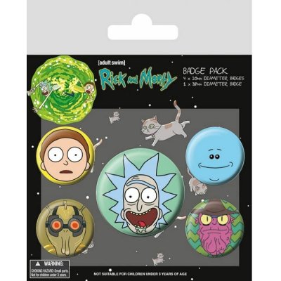 Set odznakov - Rick a Morty - EPEE – Hledejceny.cz