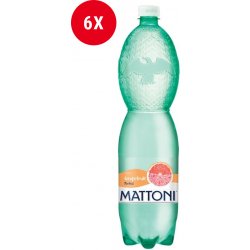 Mattoni grapefruit minerální voda perlivá 6 x 1500 ml