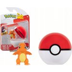 Jazwares Pokémon Clip n Go Charmander + Pokéball – Hledejceny.cz