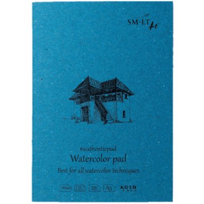 SM.LT Akvarelový blok SMLT Watercolor Pad A5 280g, 20 listů, lepený – Zboží Mobilmania