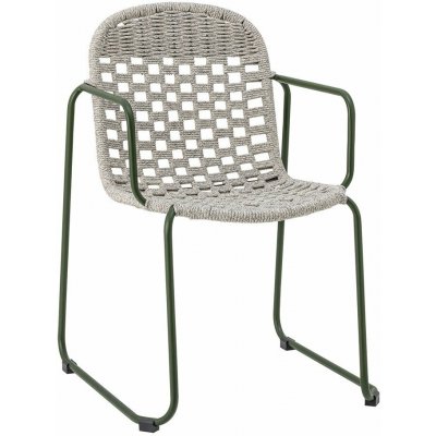 Bloomingville Calana zahradní židle šedá 56 cm, 82 cm, 61 cm – Hledejceny.cz