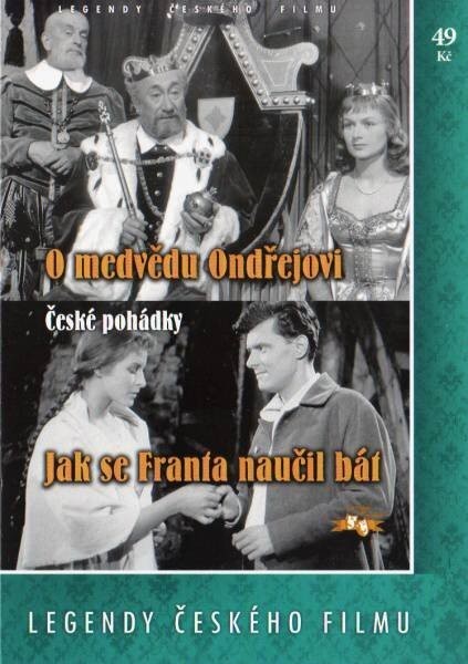 O medvědu Ondřejovi + Jak se Franta naučil bát, papírový obal DVD