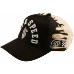 Troy Lee Designs Unstructured Curved Snapback Finish Line Black / Pumice – Hledejceny.cz