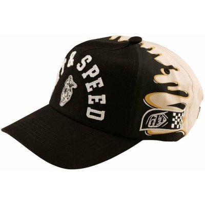 Troy Lee Designs Unstructured Curved Snapback Finish Line Black / Pumice – Hledejceny.cz