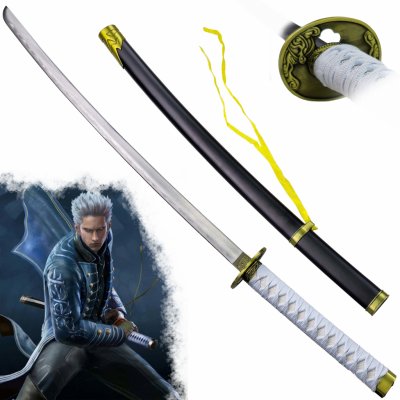 Chladné Zbraně Vergilova katana "YAMATO V2" - Devil May Cry – Zboží Dáma