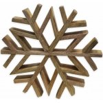 MARGHOOB & BROTHERS Vločka dřevo 18,5cm – Hledejceny.cz