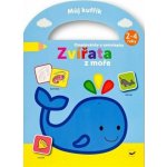 Můj kufřík Omalovánky a samolepky Zvířata z moře – Sleviste.cz