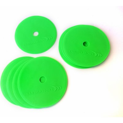 yakimasport Značkovací mety ploché 10ks Zelená – Sleviste.cz