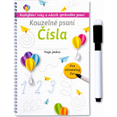 Kouzelné psaní Čísla + fix Emil Gerginov – Zboží Dáma