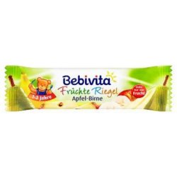 BEBIVITA Ovocná oplatka Hruška Jablko 25 g