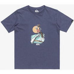 Quiksilver NEVERENDING SURF crown blue triko s krátkým rukávem modrá