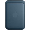 Pouzdro a kryt na mobilní telefon Apple Apple FineWoven peněženka s MagSafe iPhone, tichomořsky modré MT263ZM/A