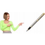 Parker 1502/3131649 Royal I.M. Brushed Metal GT plnicí pero – Zboží Živě