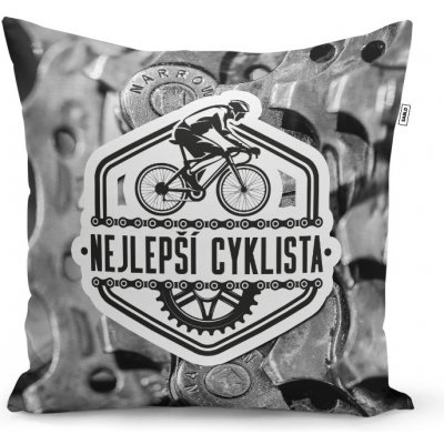 Sablio Polštář Nejlepší cyklista 40x40 – Hledejceny.cz