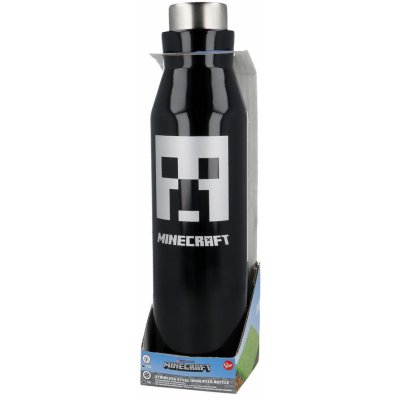 CurePink Nerezová Minecraft Logo 580 ml – Sleviste.cz