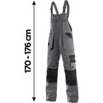 Canis CXS Montérkové kalhoty Orion Kryštof pánské laclové šedo-černé – Hledejceny.cz