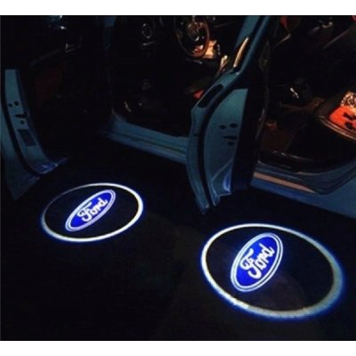 Zhihuinguan 2ks LED Logo uvítacích světel do dveří FORD – Zbozi.Blesk.cz