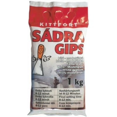 Kittfort Sádra bílá 1 kg