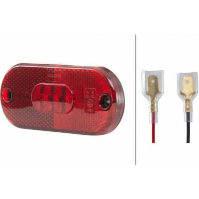 Koncové světlo HELLA 2TM 357 009-011 (2TM357009011) – Zboží Mobilmania