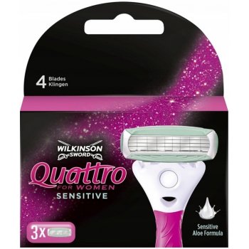 Wilkinson Sword Quattro for Women 3 ks