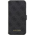 Pouzdro Guess 4G knížkové iPhone X šedé – Zboží Mobilmania