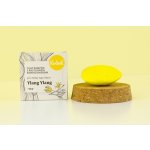 Kvítok tuhý šampon pro světlé vlasy Ylang Ylang 50 g – Zboží Mobilmania