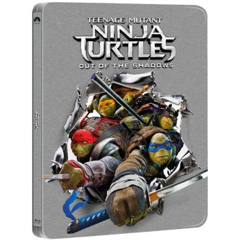 Želvy Ninja 2 2D+3D BD Steelbook