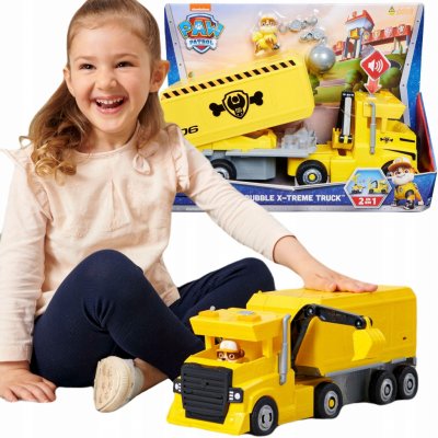 Spin Master big Tlapková Patrola trucks velký náklaďák Rubble – Zboží Mobilmania