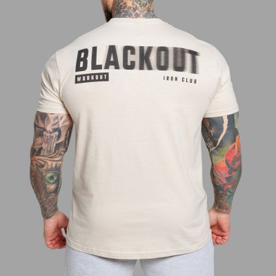 Iron Aesthetics pánske tričko Blackout sand – Zboží Dáma