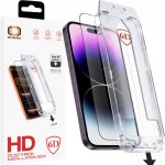 Tel Protect tvrzené sklo Dust-Free Easy Fit Full Glue 6D pro iPhone 14 Pro černé 176877 – Zboží Živě