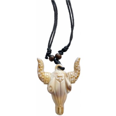 Indiánský náhrdelník s bizonem