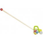 Goki Jezdík na tyči Traktor zelený dřevěný – Hledejceny.cz