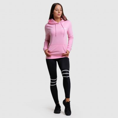 GymBeam dámská mikina PRO Hoodie Baby pink růžová černá – Zboží Dáma GymBeam dámská mikina PRO Hoodie Baby pink růžová černá – Zboží Dáma