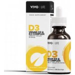 Vivo Life D3 + K2 komplex veganské kapky 50 ml – Hledejceny.cz