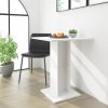 Barový stolek vidaXL bílý 60 x 60 x 75 cm dřevotříska 802102