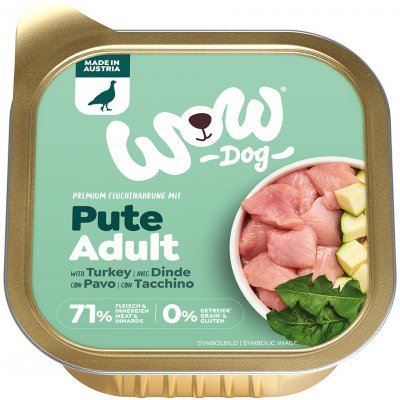 WOW Adult Dog krůtí s cuketou 150 g – Zboží Mobilmania